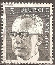 Buy [GE1028] Germany: Pres. Gustav Heinemann (1970) used