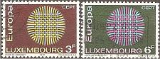 Buy [LU0489] Luxembourg: Europa/CEPT (1970) Used Complete Set