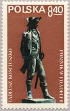 Buy [PO2345] Poland: T Kosciuszko, American Revolution Hero (1979) MNH Single