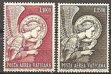 Buy [VCC053] Vatican City: Airmail Issue (1968) MNH Complete Set