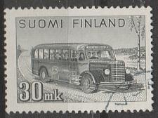 Buy [FI0253A] Finland: Post Bus (1947) Used