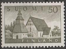 Buy [FI0338] Finland: Church at Lammi (1957) Used