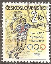 Buy [CZ2851] Czechoslovakia: Summer Olympics, Barcelona (1992) CTO Single