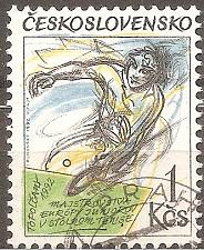 Buy [CZ2862] Czechoslovakia: Jr Euro Table Tennis Championship (1992) CTO Single