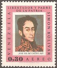 Buy [VZC965 Venezuela: Simon Bolivar, Airmail Issue (1967-68) Used