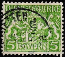 Buy German State Bavaria Used Scott #O7 Catalog Value $.80