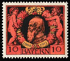 Buy German State Bavaria Unused Scott 93 Catalog Value $1.25