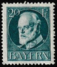 Buy German State Bavaria Unused Scott #102 Catalog Value $.25