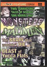 Buy MONSTERS AND MADMEN - THE BRAIN THAT WOULDN'T DIE - BEAST OF YUCCA FLATS Used DVD