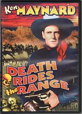 Buy DEATH RIDES THE RANGE Ken Maynard Western USED DVD Alpha Video