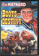 Buy BOOTS OF DESTINY Ken Maynard Western USED DVD-R Alpha Video