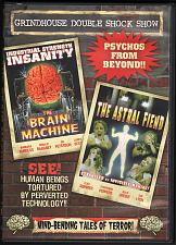 Buy GRINDHOUSE DOUBLE SHOCK SHOW - THE BRAIN MACHINE - THE ASTRAL FIEND Used DVD