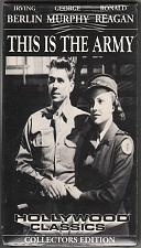 Buy THIS IS THE ARMY Ronald Reagan NEW VHS Video IRVING BERLIN Musical