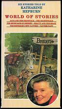 Buy WORLD OF STORIES Katharine Hepburn USED Animated VHS Video