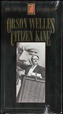 Buy CITIZEN KANE The Fiftieth Anniversary Orson Welles NEW VHS Video