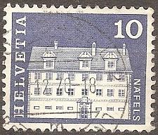 Buy [SW0441] Switzerland: Nafels Castle (1964-1968) Used