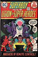 Buy SUPERBOY # 203 Legion Of Super-Heroes MIKE GRELL ART Death Of Invisible Kid