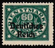 Buy German State Bavaria Unused Scott #O59 Catalog Value $.25