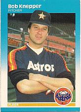 Buy 1987 Fleer #61 Bob Knepper