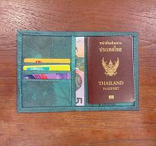 Buy TEAL BILLNOTE PASSPORT HOLDER TRAVEL FOLDER TURQOUISE NAMECARD SLOT PASSPORT SOCKET.