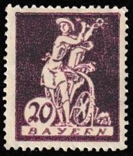 Buy German State Bavaria Unused Scott #259 Catalog Value $.25