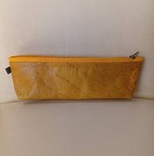 Buy MULTIPURPOSE AMENITY TRAVEL CASE LEAF LEATHER STATIONARY PENCIL CASE HANDICRAFT
