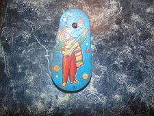 Buy used-u.s. metal toy-noise maker-flamenco guitarist-made in u.s.a.! cool item!vintage