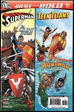 Buy THE BRAVE AND THE BOLD # 10 Superman Teen Titans & Aquaman GEORGE PEREZ Art