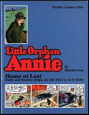 Buy LITTLE ORPHAN ANNIE - HOME AT LAST Pacific Comic Club Newspaper Reprints From 1936