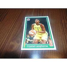 Buy nrmt-2016 panini math hoops basketball-5x7 card- crystal langhorne-storm-wnba-rare!