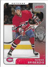 Buy Patrice Brisebois - Montreal Canadiens - Upper Deck Victory