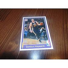 Buy nrmt-2016 panini math hoops basketball-5x7 card-gordon hayward-jazz-nba-rare!