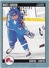 Buy Mats Sundin - Quebec Nordiques - Score Canadian