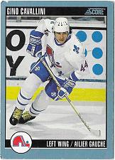Buy Gino Cavallini - Quebec Nordiques - Score Canadian