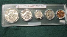 Buy 1961-P Brilliant Uncirculated 5-coin Mint Set in plastic case.