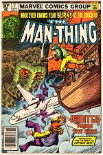 Buy MAN-THING No. 7 November 1980 MARVEL Comics