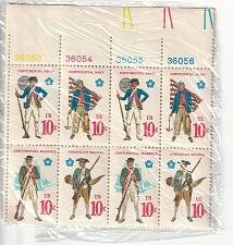 Buy 1975 Continental Army, Navy, Marines, and Militia 10 cent stamps