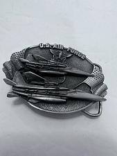 Buy used-vintage 1982 bergamot brassworks- u.s. air-force belt buckle-made in usa!
