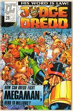 Buy JUDGE DREDD No. 28 Megaman Quality Comics