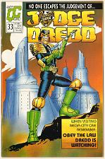 Buy JUDGE DREDD No. 33 Dredd Is Watching! Quality Comics