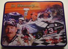 Buy used-nascar #3-dale earnhardt -in memory-folding knife-collector`s tin-look!