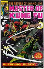 Buy MASTER OF KUNG FU - BLEEDING BLACK No. 1 - 80 Page Giant One Shot From 1990