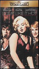 Buy SOME LIKE IT HOT Marilyn Monroe Tony Curtis NEW VHS Video