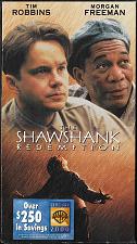 Buy THE SHAWSHANK REDEMPTION Tim Robbins NEW VHS Video