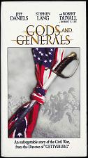 Buy GODS AND GENERALS Civil War Drama NEW VHS Video TWO Tape Set