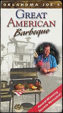 Buy OKLAHOMA JOE'S GREAT AMERICAN BARBEQUE Joe Davidson NEW VHS Video