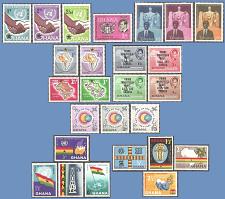 Buy Ghana: 7 complete sets & 1 single - MNH (1958-1959, 1964)
