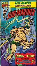 Buy SUB-MARINER - ATLANTIS UNDER ATTACK Marvel Comics USED VHS Video