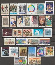 Buy Canada: 30 all different commemorative stamps - used