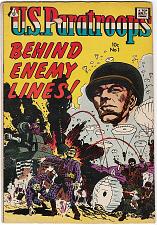Buy U.S. PARATROOPS No. 1 Avon War Comics Reprints From I.W. Enterprises 1958